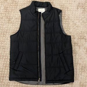 Vintage black vest jacket like new